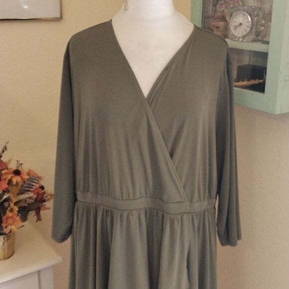Torrid Soft Draped Dress - Picture 3 of 13